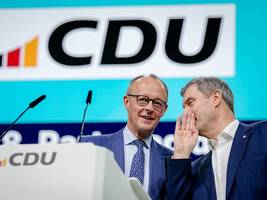 CDU-Parteitag: Söder erfüllt die Erwartungen – auch die an Friedrich Merz
